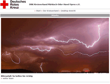 Tablet Screenshot of drk-mos.de
